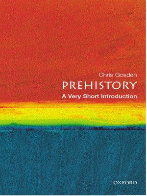 cover image of Prehistory: A Very Short Introduction